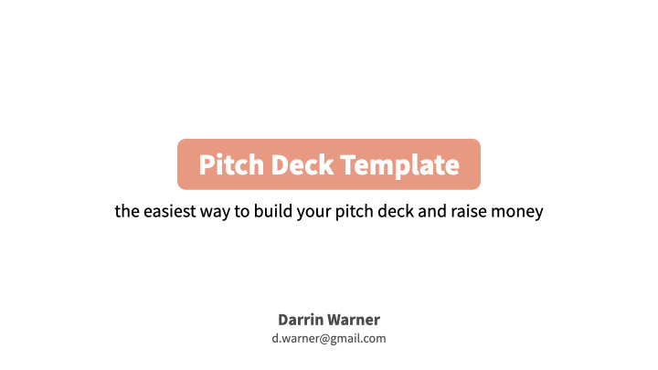 Salmon Pitch Deck Template 2021