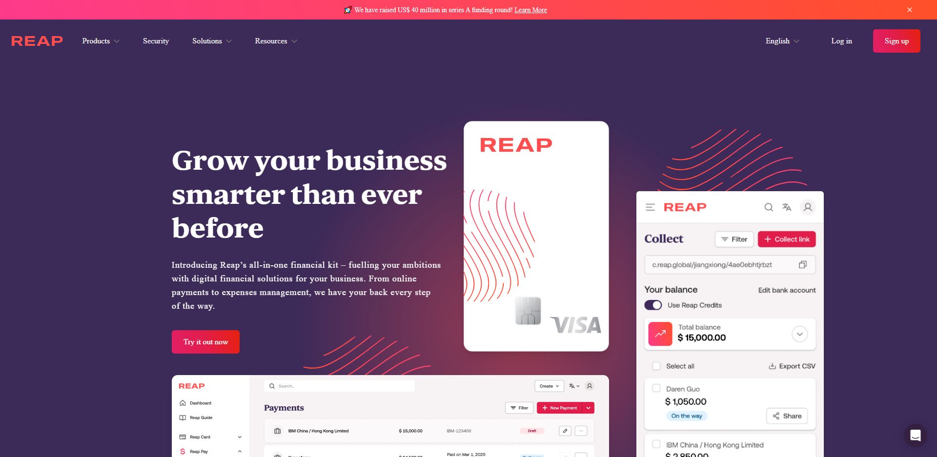 Startup_Hong Kong_Reap