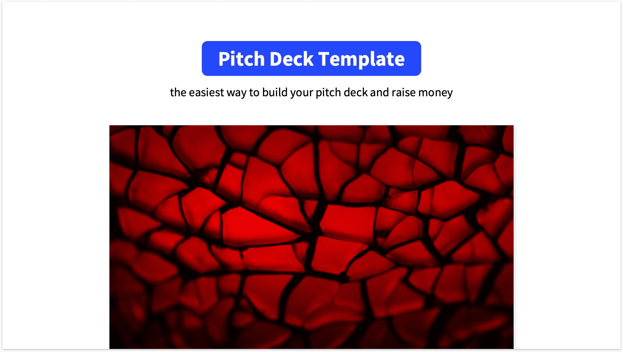 Pitch Deck Title Slide Reading Version with Mockup