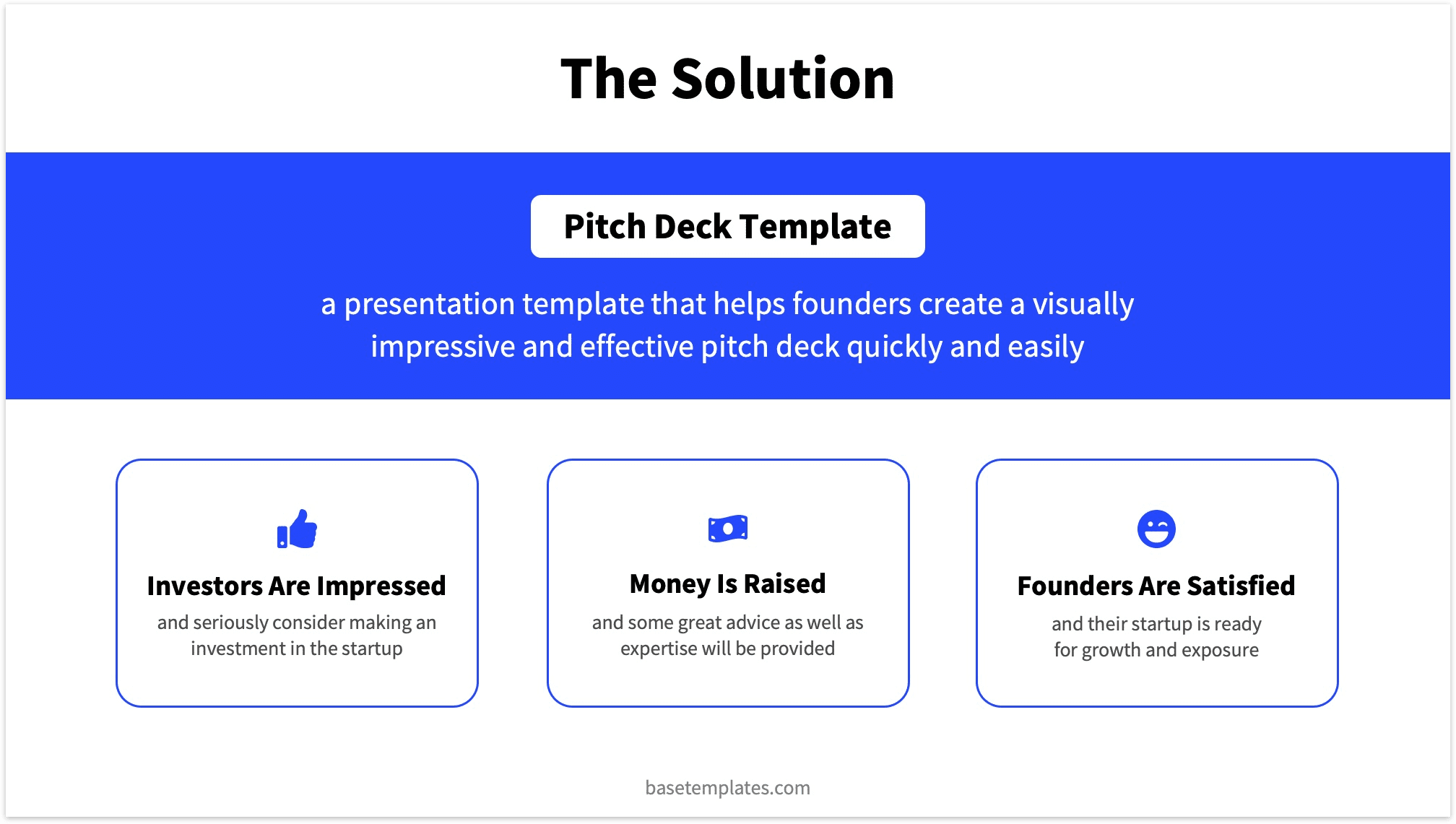 Solution Slide Pitch Deck Reading Version