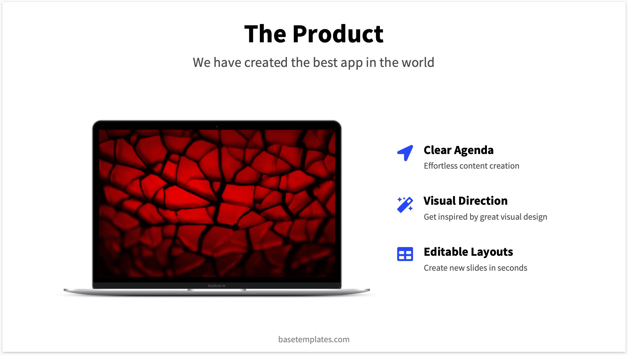 Product Slide Pitch Deck