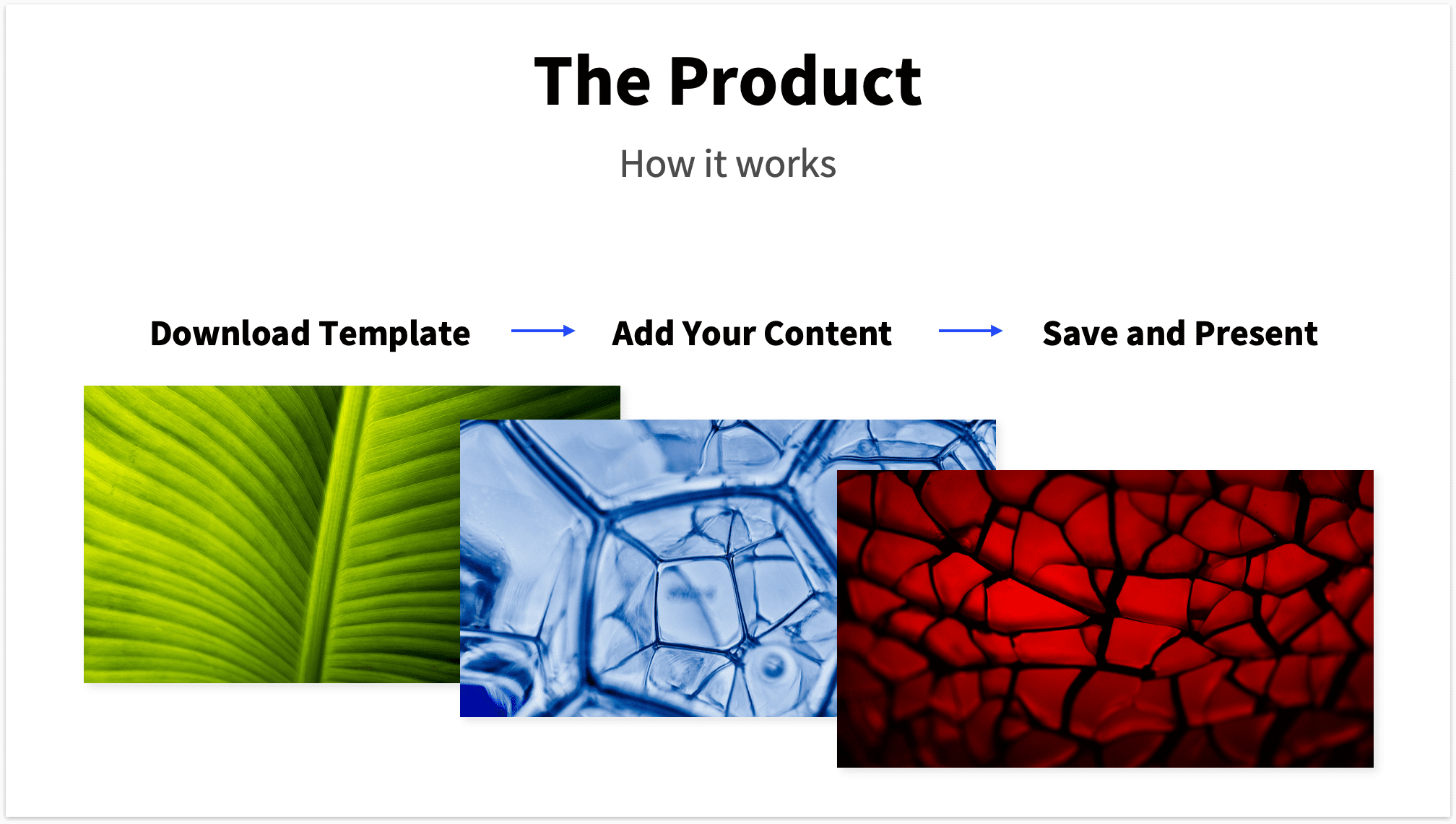 3 Step Product Slide Pitch Deck 