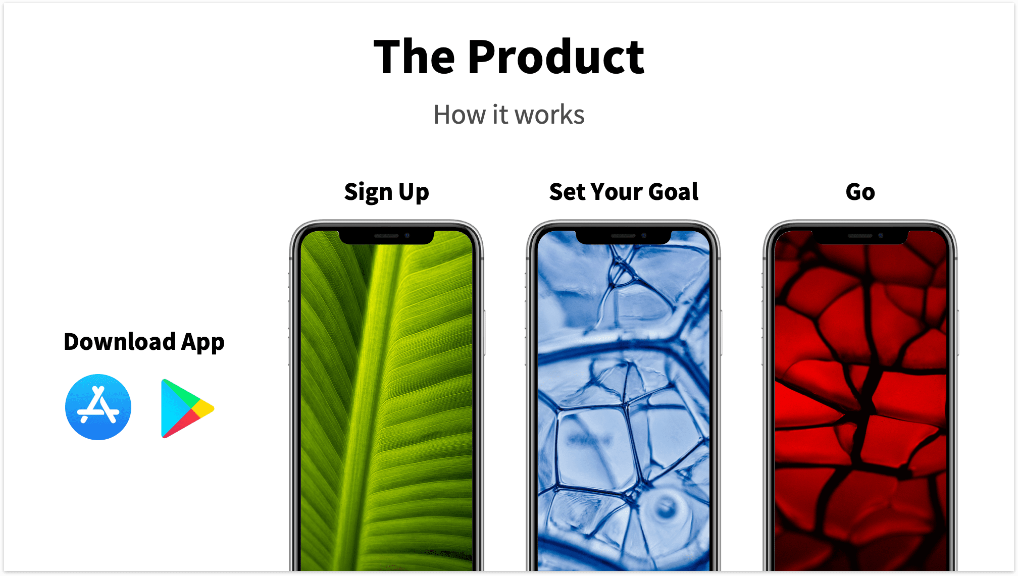 App Flow Pitch Deck Slide Product