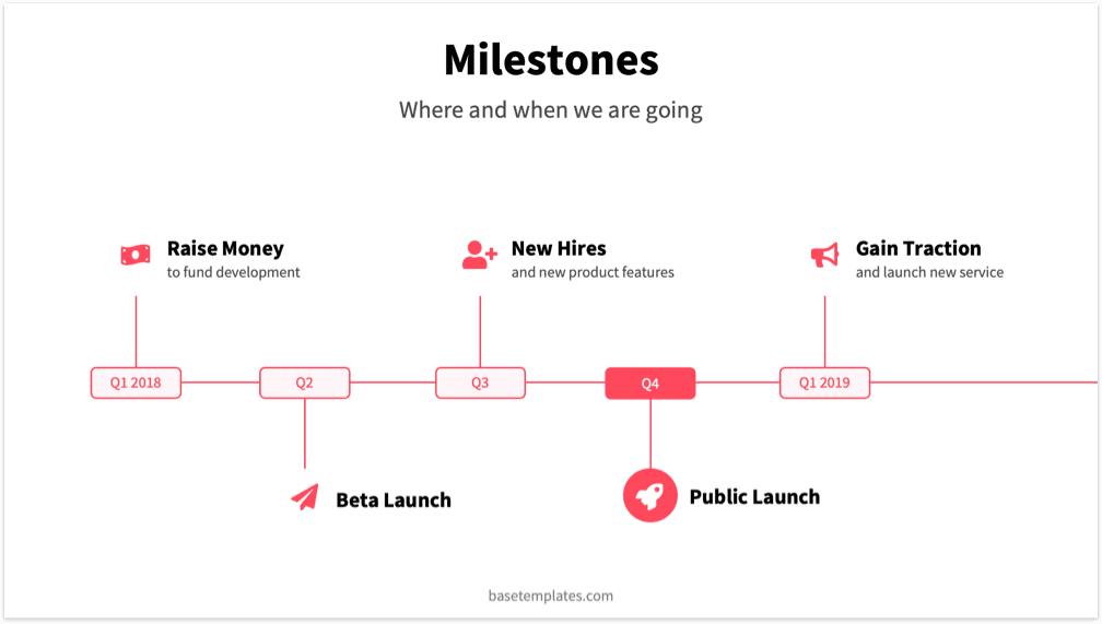 Red Pitch Deck Template