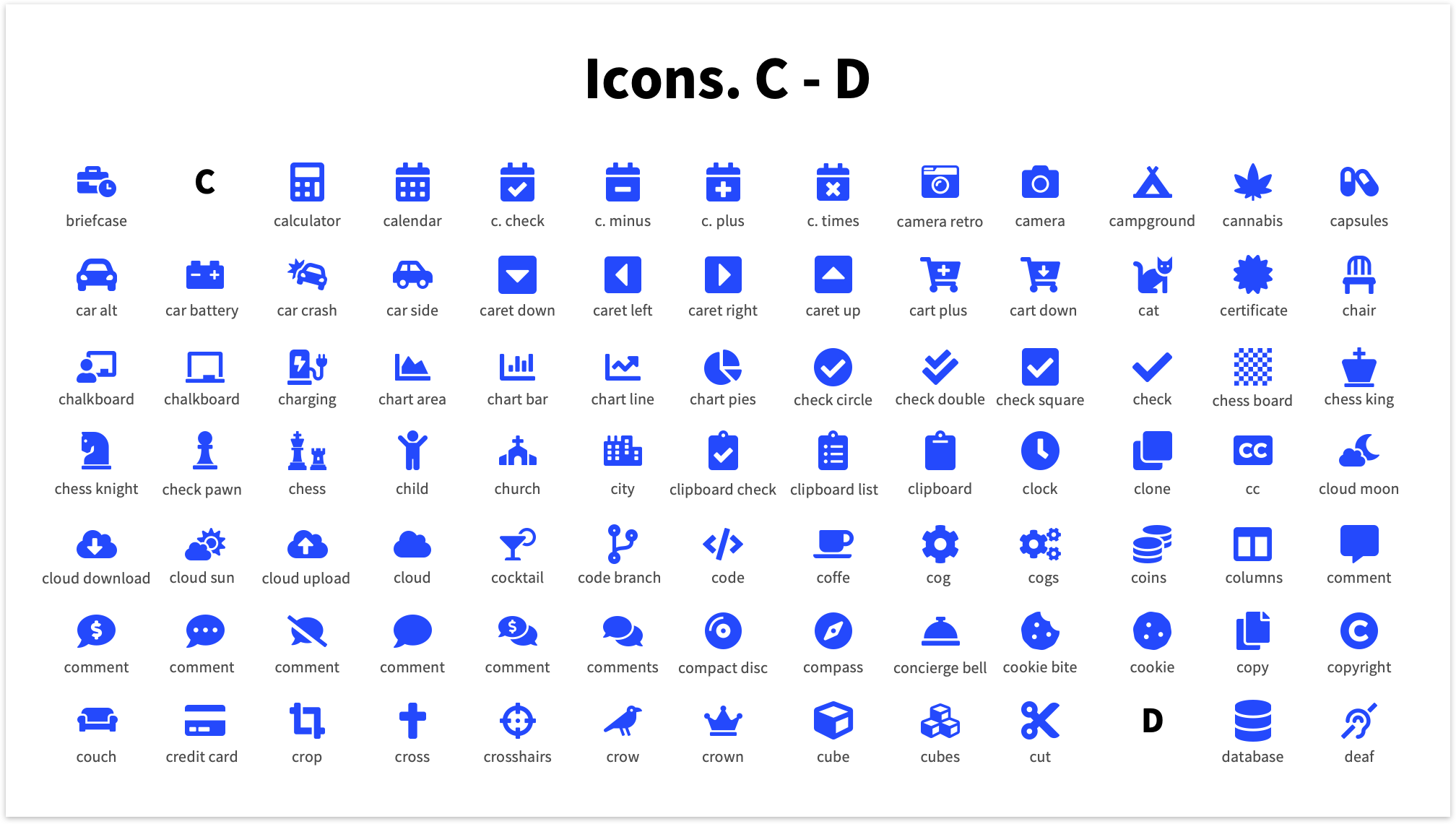 Pitch Deck Template Icons