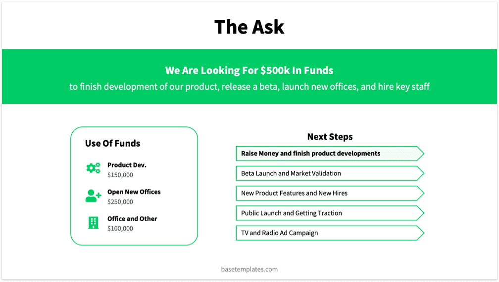 Green Pitch Deck Template - Reading Version