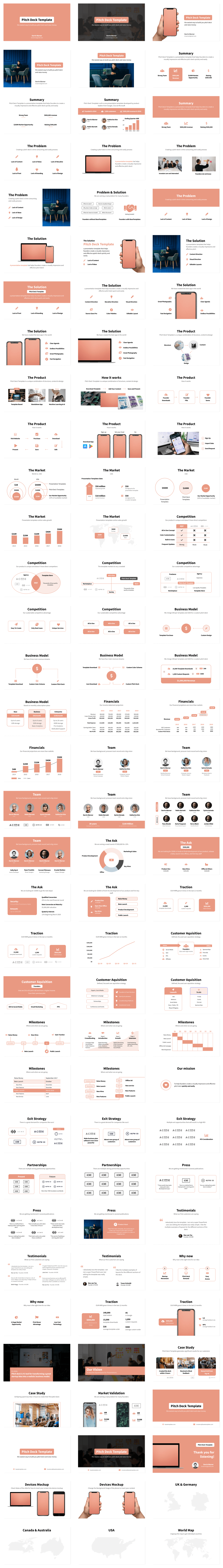 Figma Pitch Deck Slides