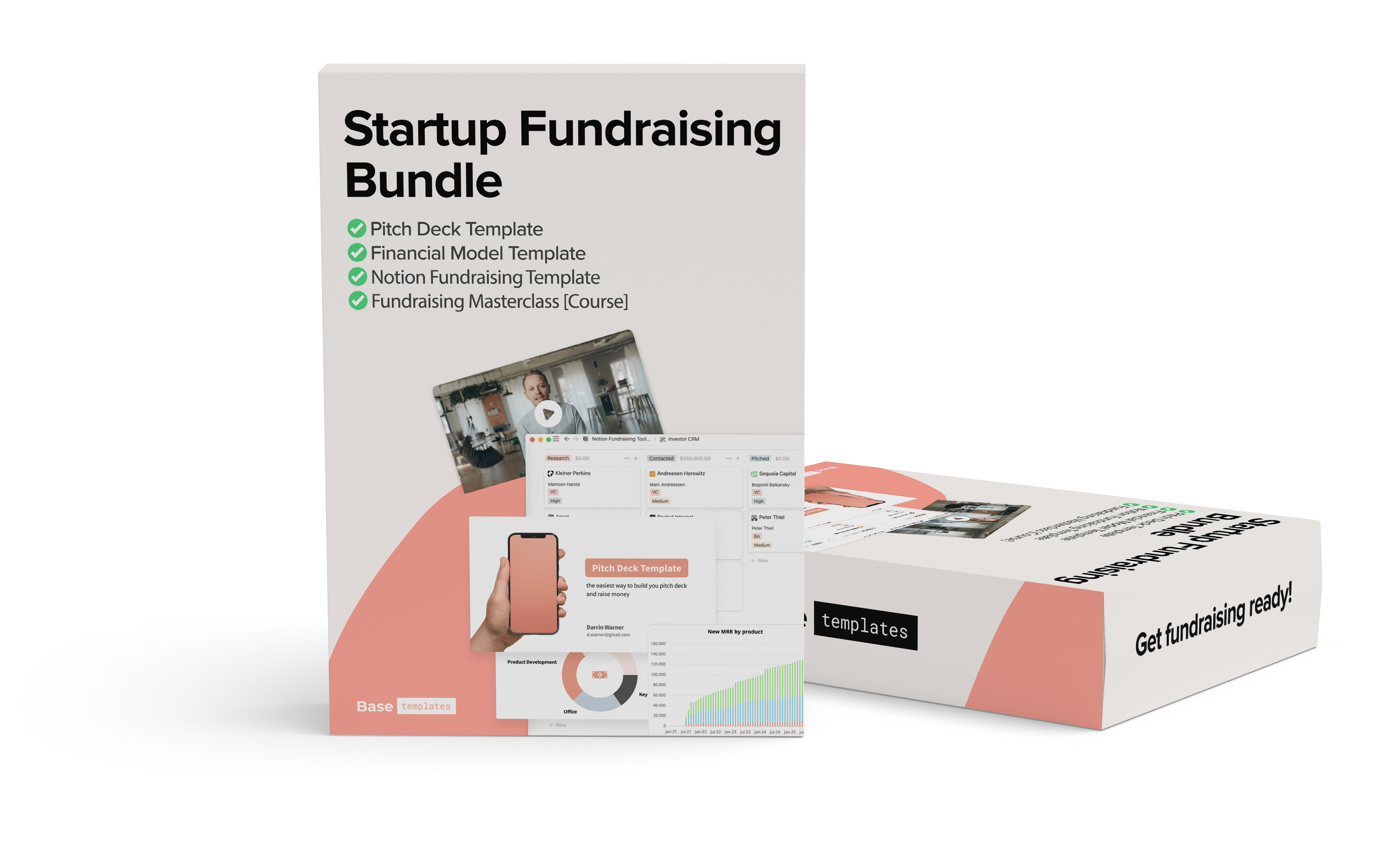 Startup Fundraising Template Bundle