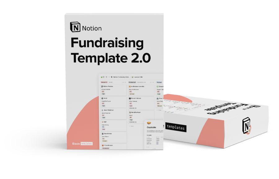 Notion Fundraising Template for StartUps (Investor CRM)